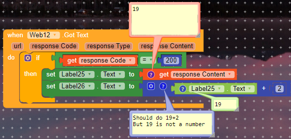 Numbers from Web Component - Discuss - Kodular Community