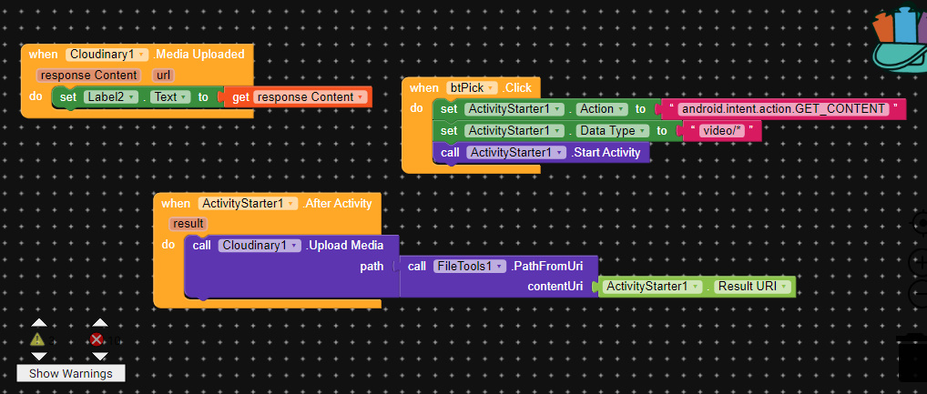 How to get video path with Activity starter? - Discuss - Kodular Community