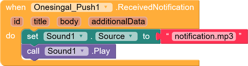 Onesignal Notification Sound - Discuss - Kodular Community