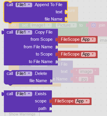 File create directory - Discuss - Kodular Community