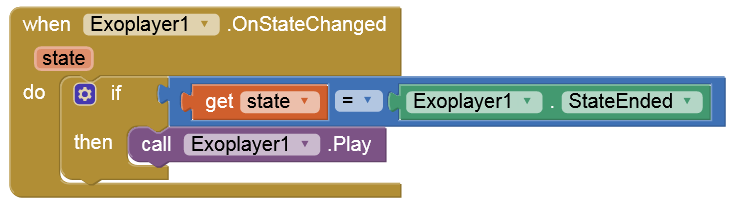 V1.0.5 Exoplayer for AppInventor | Play media with Google's Exoplayer ...