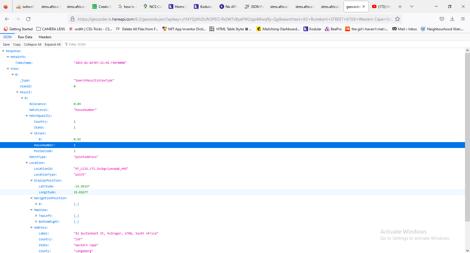 No API data coming through - Discuss - Kodular Community