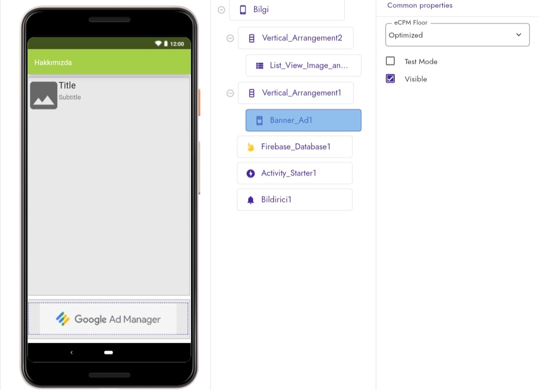 Google ad manager and advertising - Discuss - Kodular Community