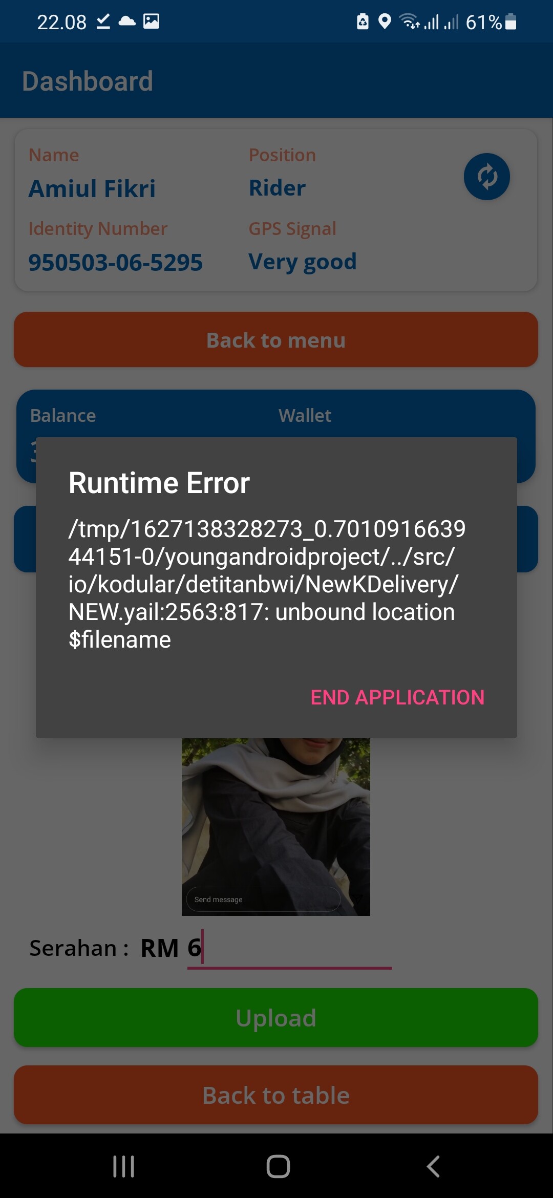 Runtime error unbound location $filename - Discuss - Kodular Community