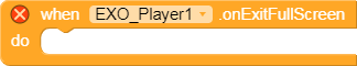 Exo_Player. onExitFullScreen