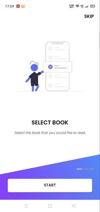 Onboarding animation