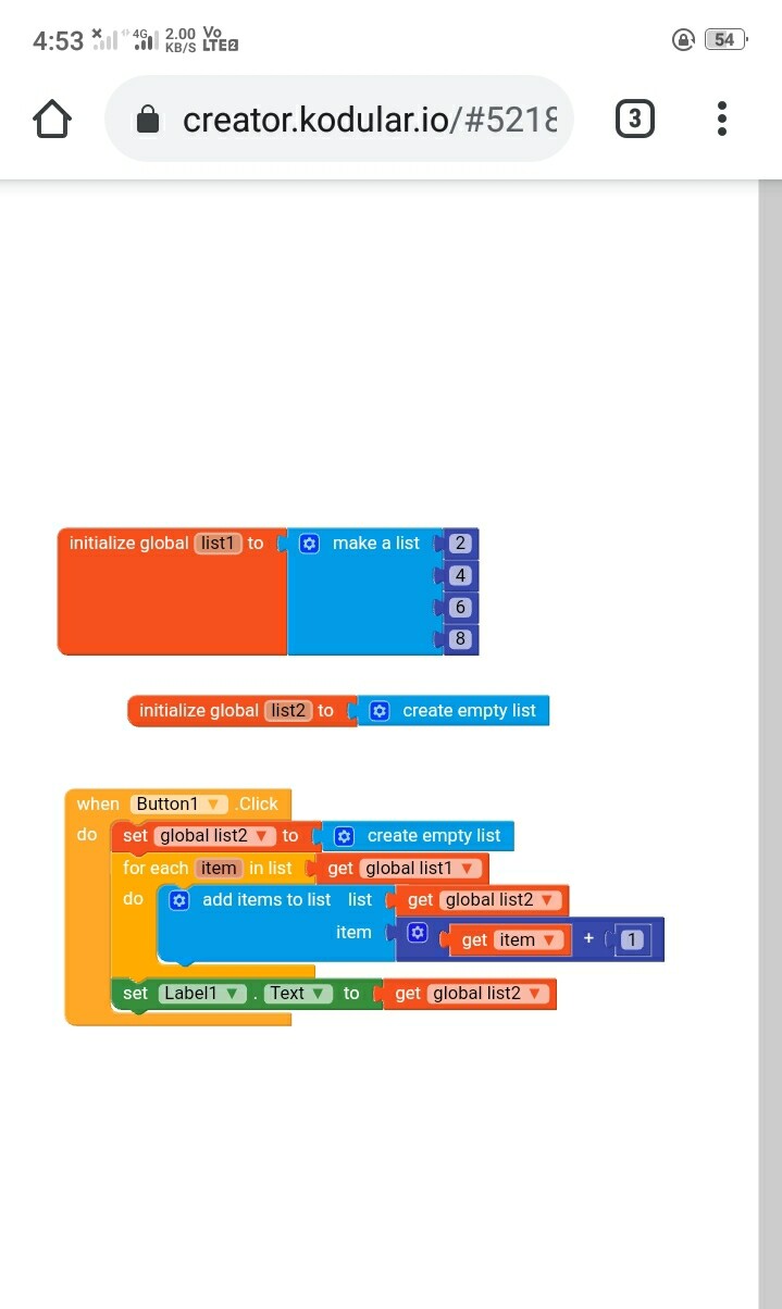How add(+) all item from list - Discuss - Kodular Community