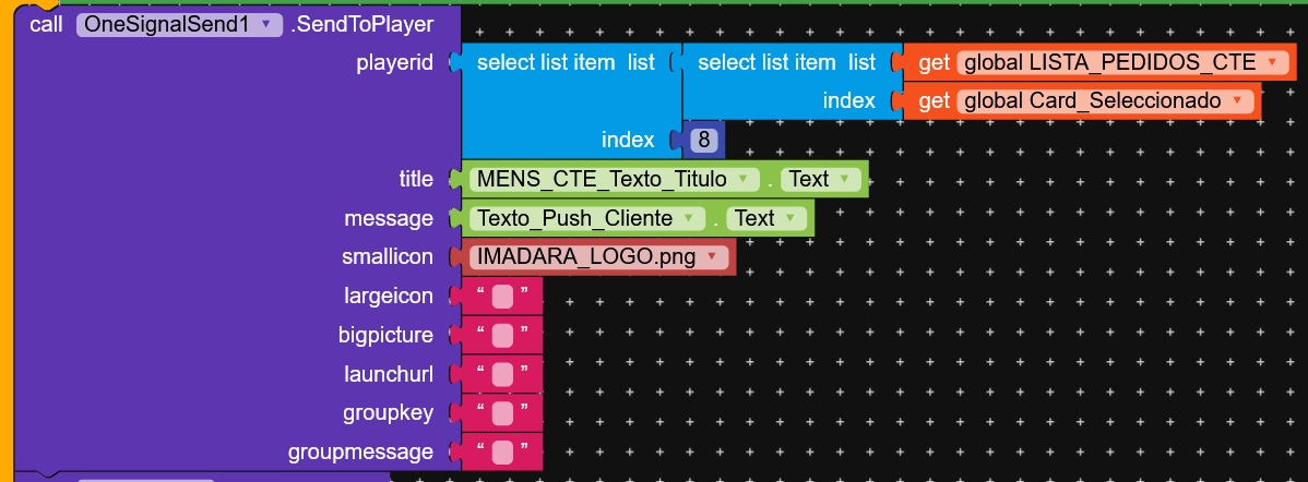 Send notification to a particular user - Discuss - Kodular Community
