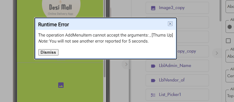 Side Menu Crashing - Discuss - Kodular Community