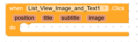 Clickable list view - Discuss - Kodular Community