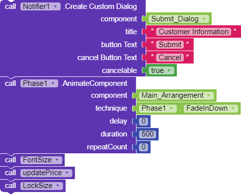 Multiple text fields in custom notification dialog - Discuss - Kodular ...