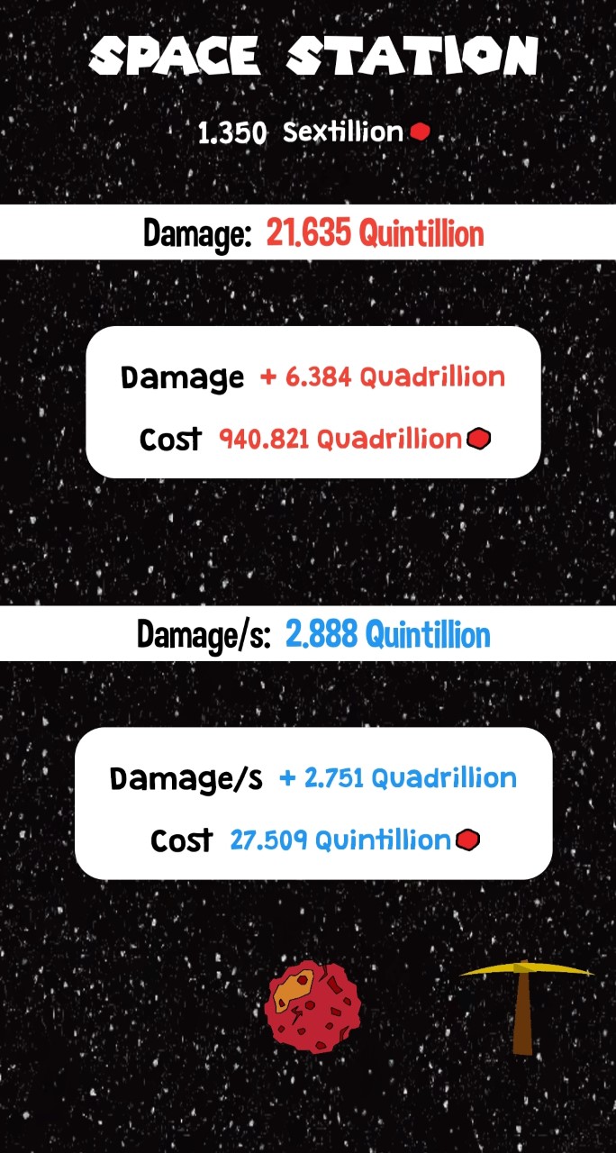 Asteroid Miner - Idle clicker game - Koded Apps - Kodular Community