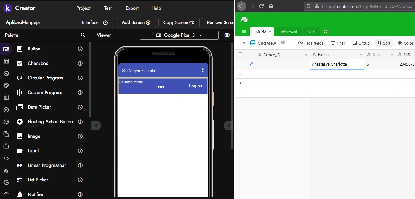 Change Text Label from Spreadsheet Airtable - Discuss - Kodular Community