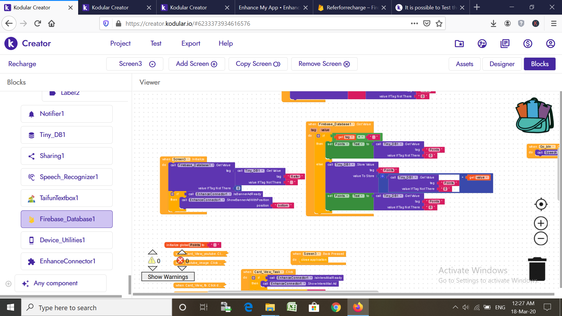 Screen Block Problem Please Help - Discuss - Kodular Community