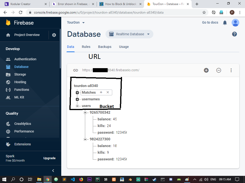 Error shown in Firebase, cannot get null value - Discuss - Kodular ...