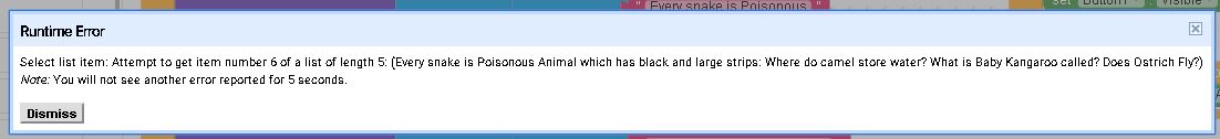 Select list item error plz help me to solve - Discuss - Kodular Community