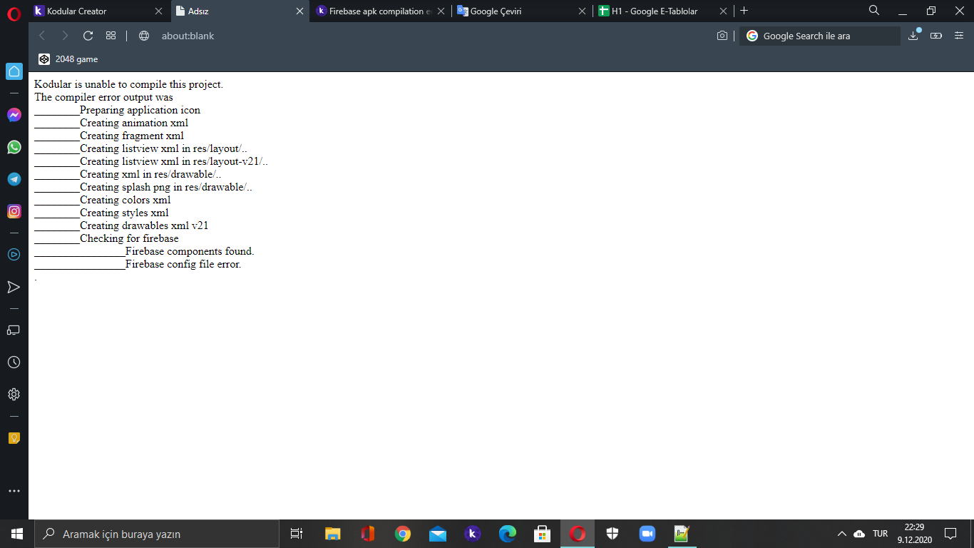 Firebase apk compilation error, (another) firebase config file error ...