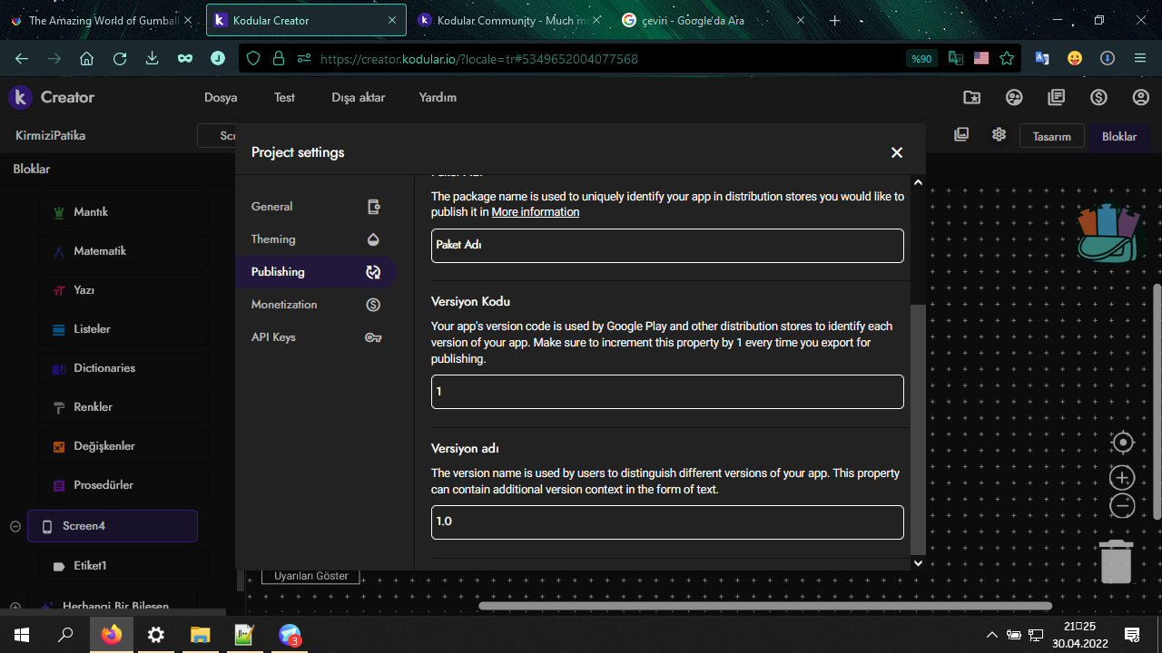 Version code and name are incorrect - Discuss - Kodular Community