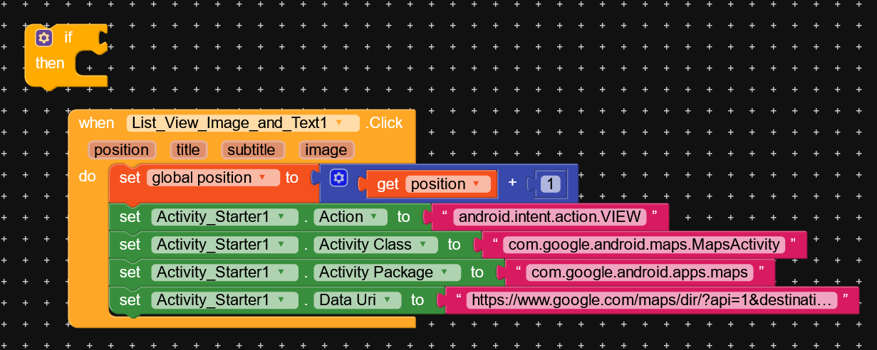 Clickable list view - Discuss - Kodular Community