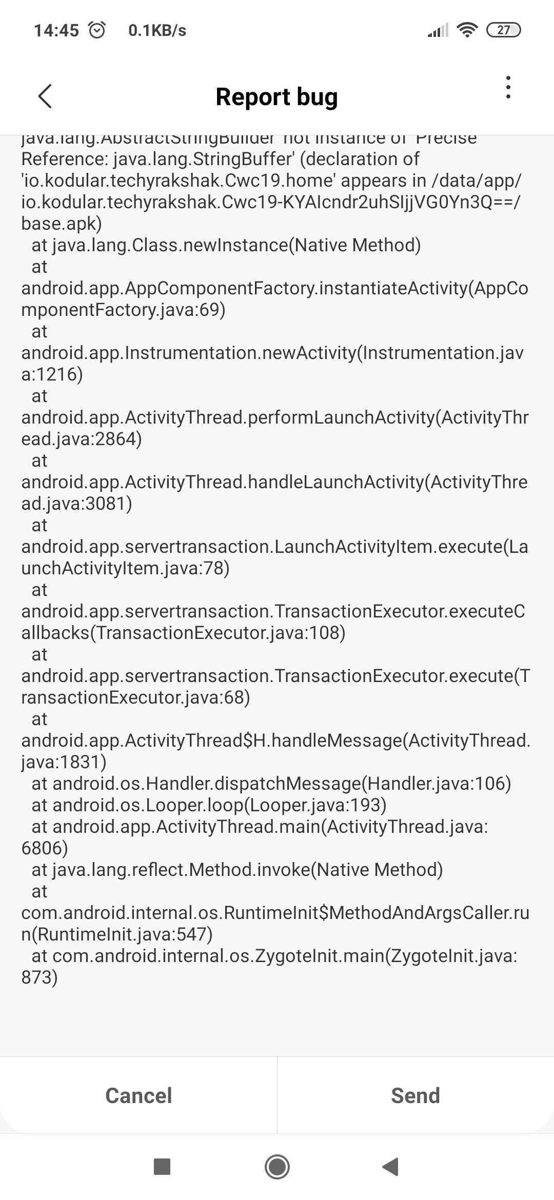 App Crashing - Doesn't Open - Discuss - Kodular Community
