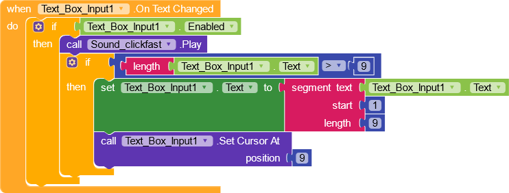 Limit the length in the text boxes - Discuss - Kodular Community