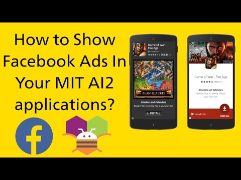 How to show facebook ads in your MIT AI2 extension for free? Facebook Ad Extension by Oseamiya