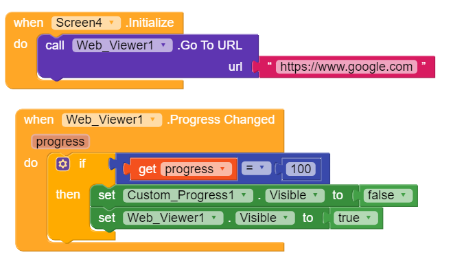 Getting Error in Custom progress - Discuss - Kodular Community