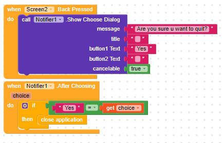 Why i can't close app with this block? - Discuss - Kodular Community