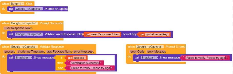 [HOWTO] 🤖 Use The reCaptcha Component In Kodular - Guides - Kodular ...