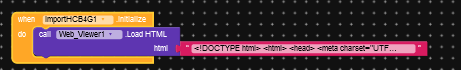 Not able to load html code in webviewer - Discuss - Kodular Community