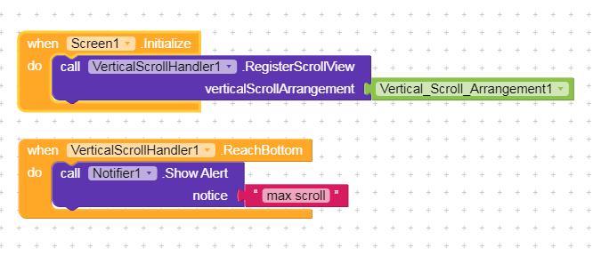 Colin Tree scroll handler extension OnReachBottom event triggers ...