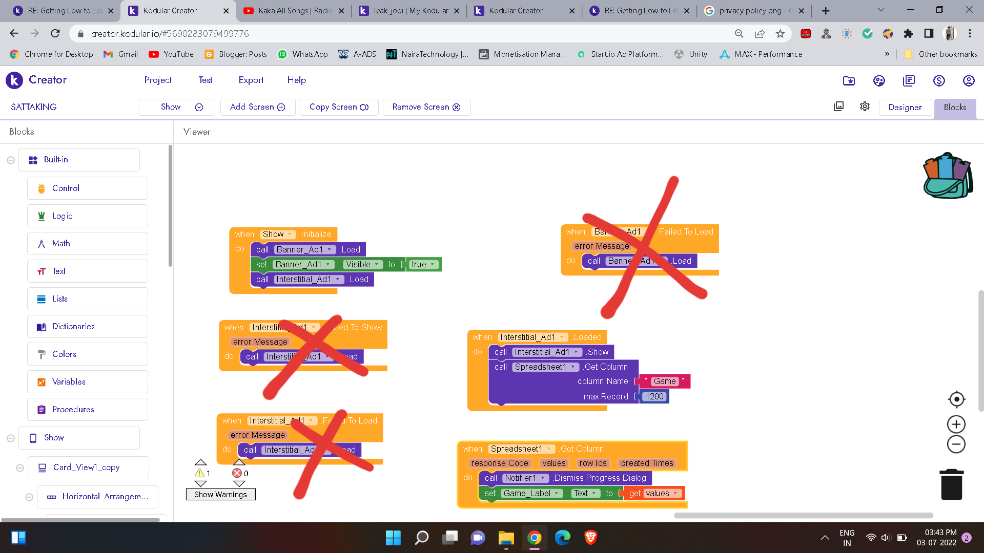 Ad manager Ads Setup - Discuss - Kodular Community