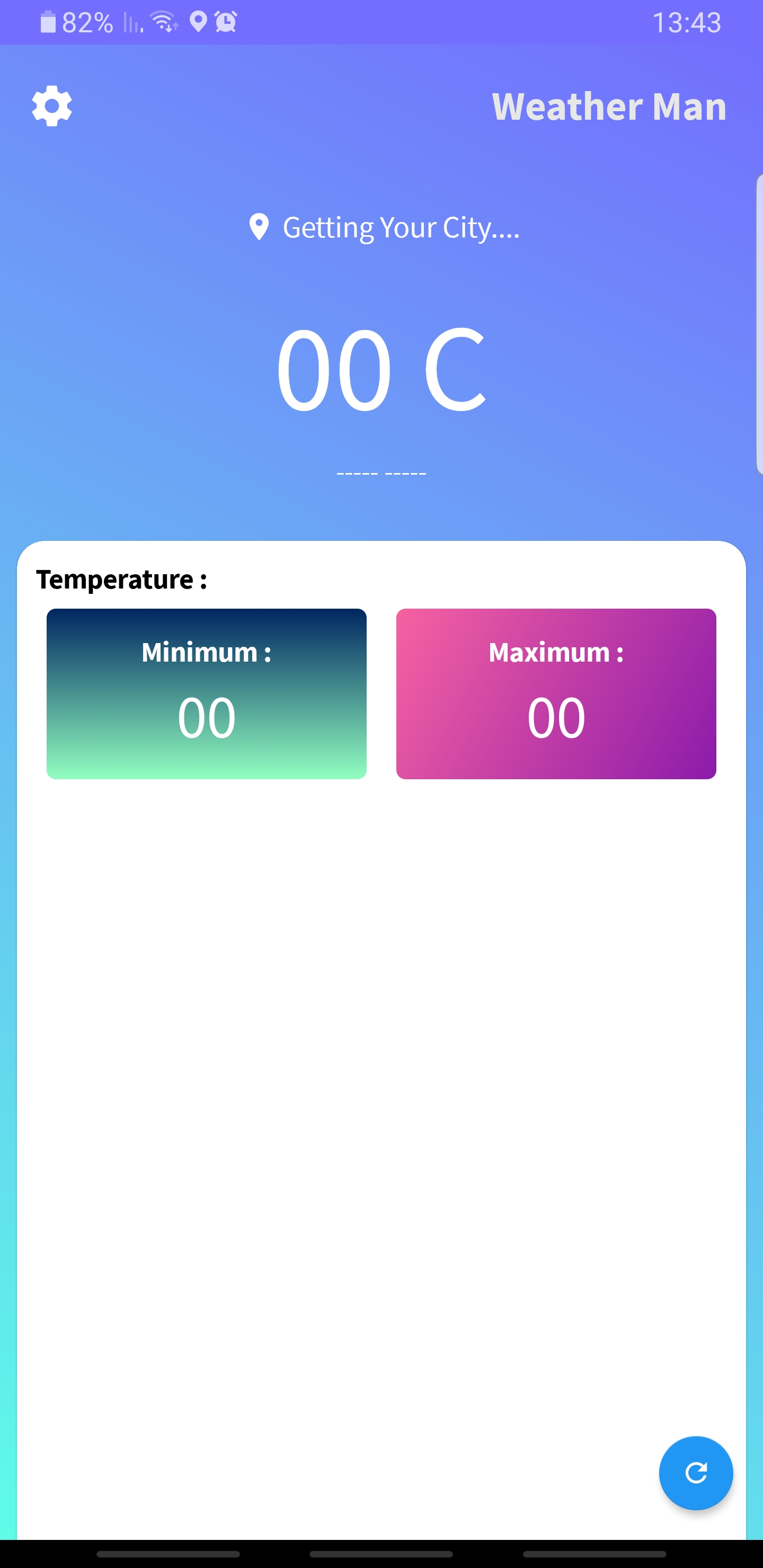 [BETA] Weather Man - Get weather updates at your Locality - Koded Apps ...