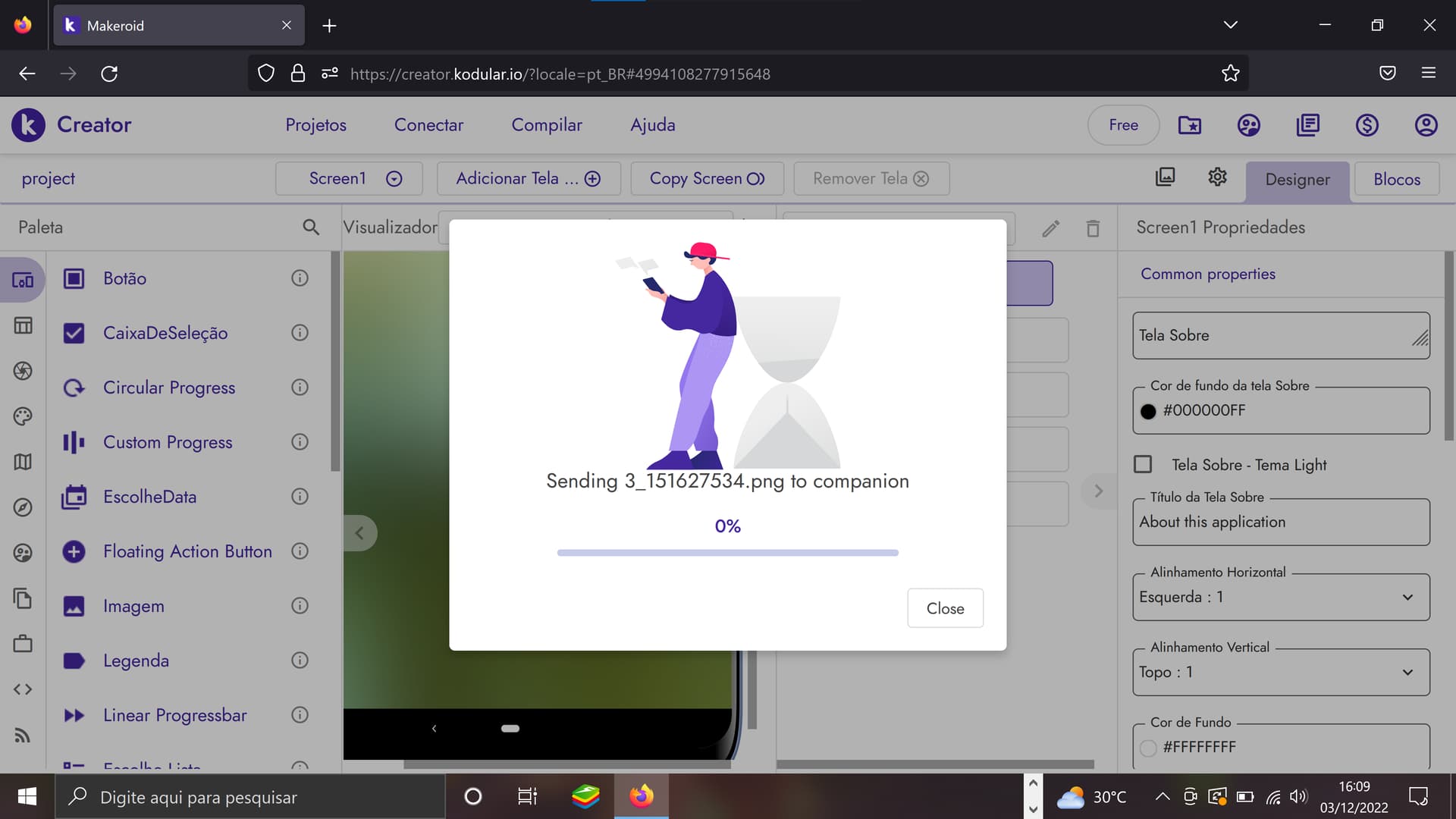 I can't see my project through kudolar companion - Discuss - Kodular ...