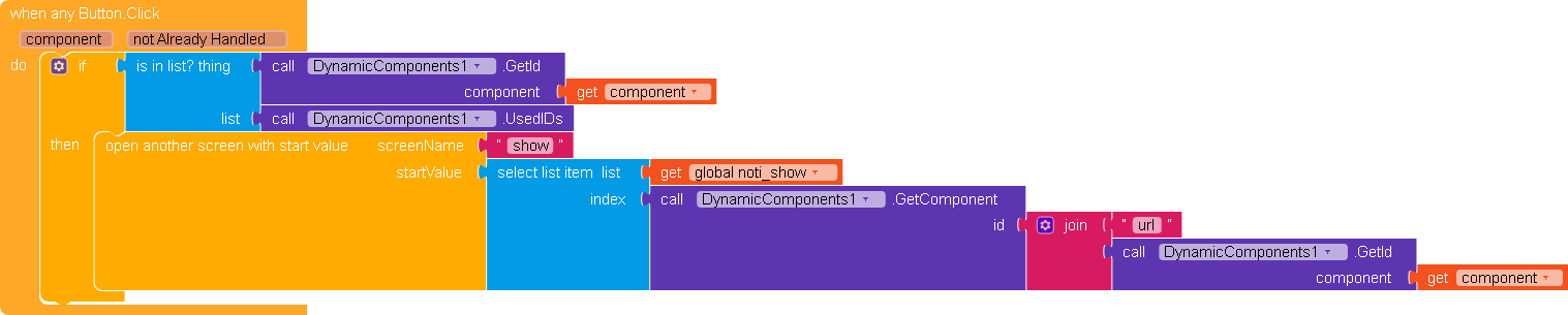 Help regarding Dynamic Component Extension - Discuss - Kodular Community