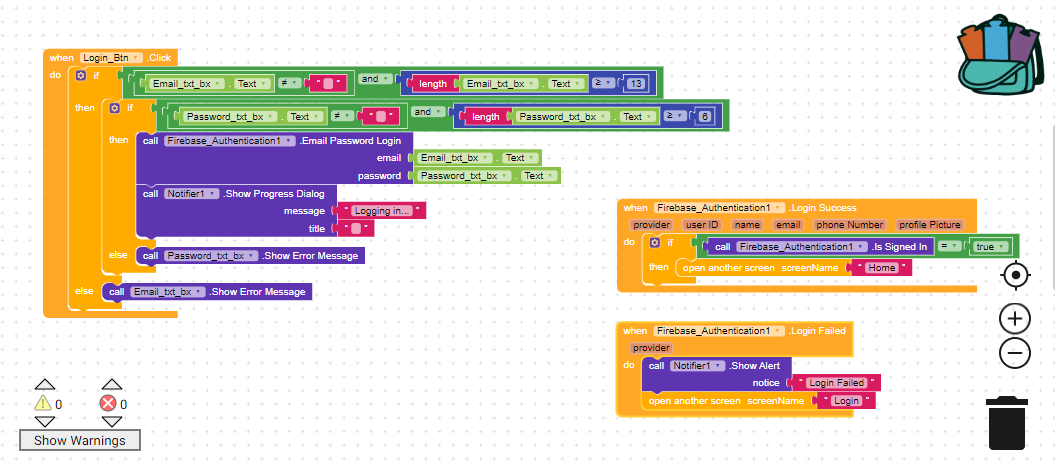Firebase authentication rules - Discuss - Kodular Community