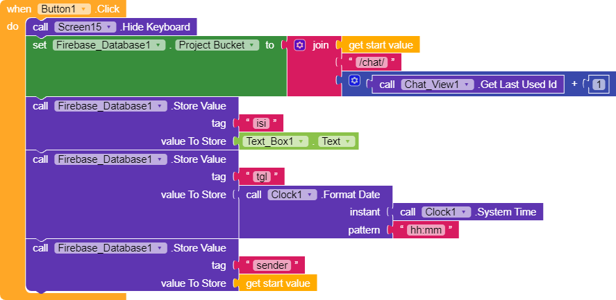 Problem with getting item on data changed firebase - Discuss - Kodular ...