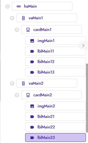 Can we create a List View (Using Dynamic Component) which is splited on ...