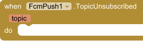 TopicUnsubscribed