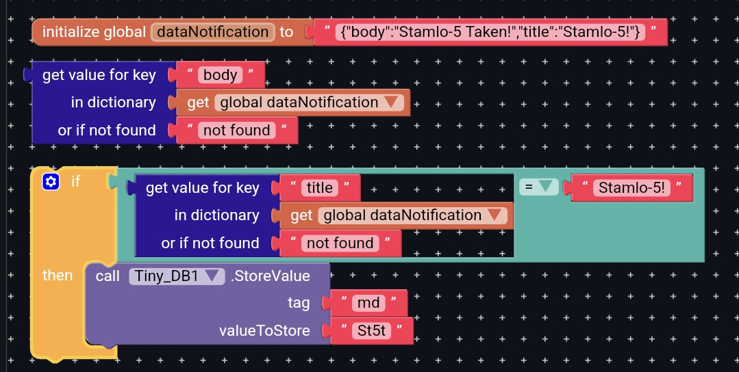 How to store data for OneSignal push notification - Discuss - Kodular ...
