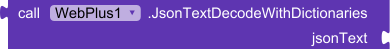 JsonTextDecodeWithDictionaries