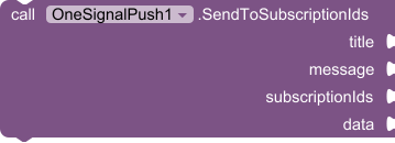 SendToSubscriptionIds
