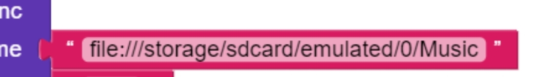 /mnt/sdcard/emulated/0/Music does not exist - Discuss - Kodular Community