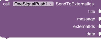 SendToExternalIds