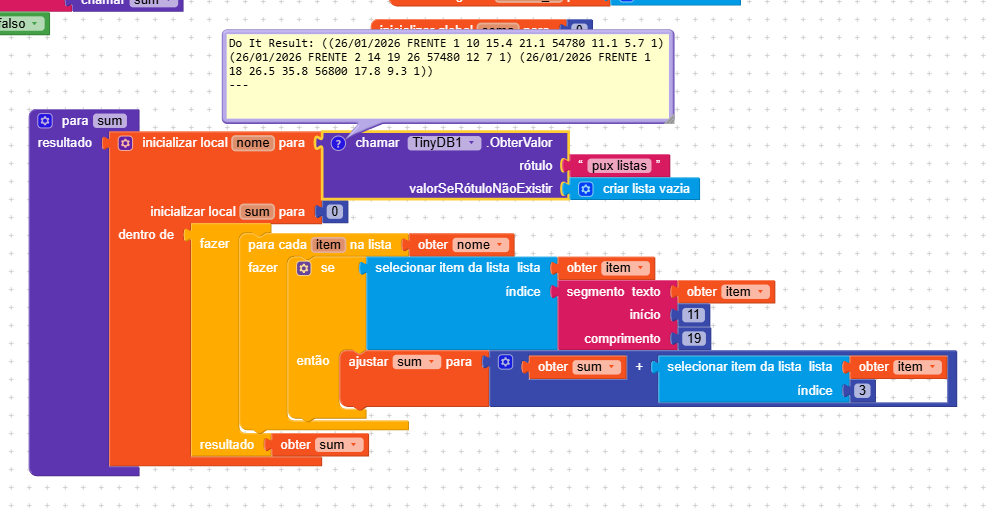 Sum of tinydb data for a tag - Discuss - Kodular Community