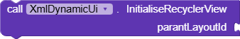 InitialiseRecyclerViewBlock