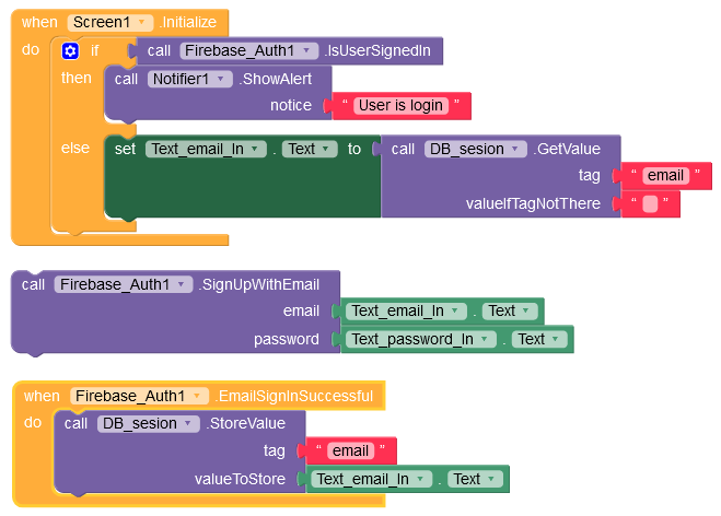 Save authentication contact on android - Discuss - Kodular Community