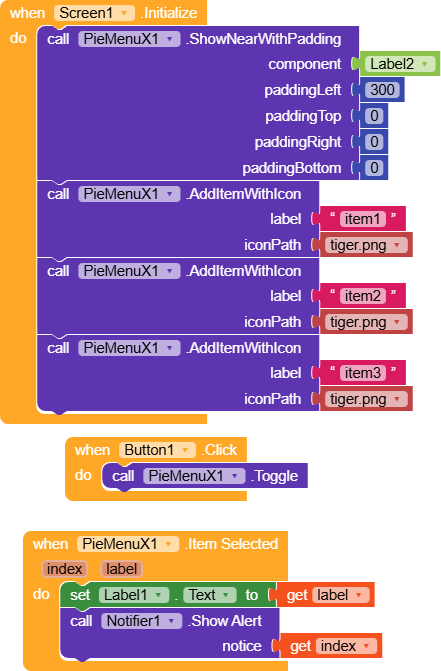 [Paid] PieMenuX A dynamic radial pie menu component that features ...