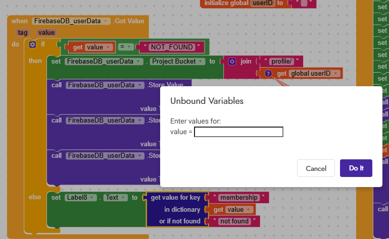 Check value in firebase - Page 2 - Discuss - Kodular Community