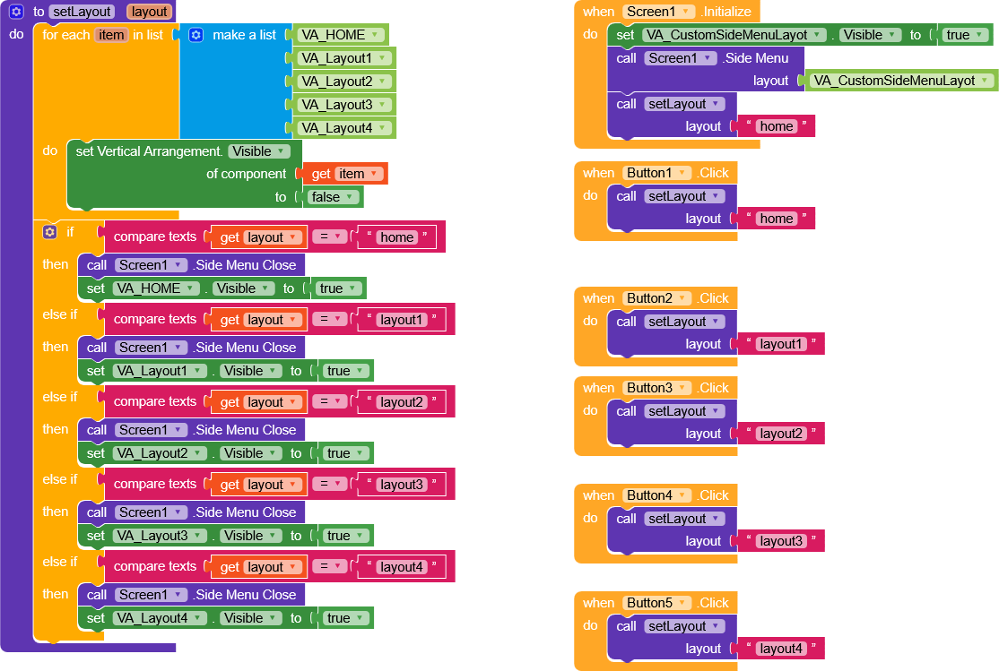 I have a problem implementing a custom side menu - Discuss - Kodular ...